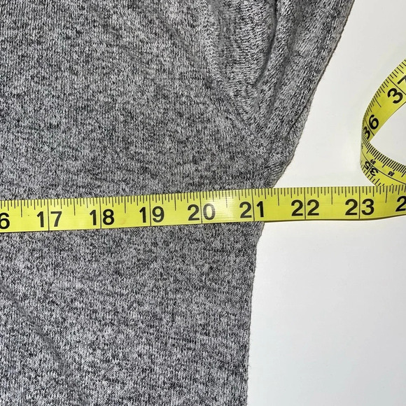 Rails Leigh Heather Gray Lace-up Front Pullover Knit Sweater Small Women’s - Picture 8 of 12